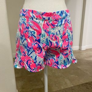 Nwt Lilly Pulitzer Hazelle stretch short sz0